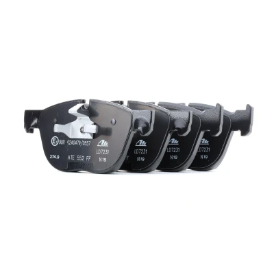 Bilde av ATE Ceramic 13.0470 7231.2 Bremseklosser klargjort for slitasjeindikator, ekskl. slitasjevarselkontakt BMW: X5, X6