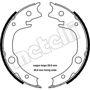 Bilde av Bremseskosett, parkeringsbrems, Bakaksel, toyota, 04495 05040, 46540 02010, 20080, 32020, A213502210