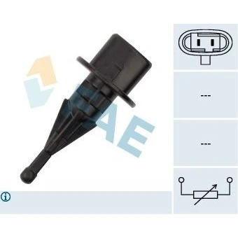 Bilde av Sensor, innsugningsluft temperatur, Nede, Øvre, Luftfilterhus, daihatsu,lexus,mazda,nissan,opel,subaru,suzuki,toyota, 112108607R, 131483