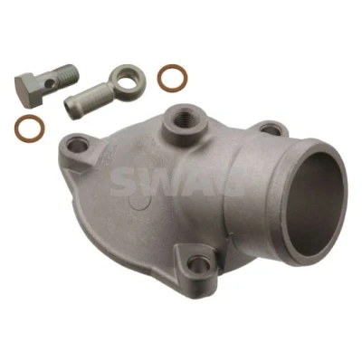 Bilde av SWAG 10 93 4700 Termostathus med tilleggsmateriale MERCEDES BENZ: 190, W124 Stasjonsvogn, W123 Sedan