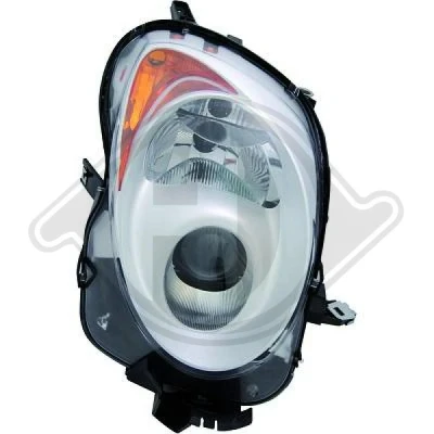 Bilde av DIEDERICHS 3005081 Frontlykter venstre H7/H7 med motor for høydejustering hovedlys