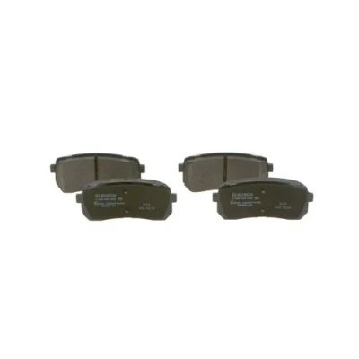 Bilde av BOSCH 0 986 494 828 Bremseklosser Low Metallic med integrert slitasjevarselkontakt, akustisk slitasjevarsel antihyle blikk KIA: SORENTO 3