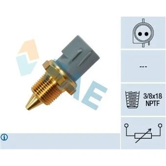 Bilde av FAE 33430 Sensor, kjølemiddeltemperatur FORD: Granada