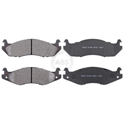 Bilde av A.B.S. 38203 Bremseklosser uten integrert slitasjesensor JEEP: Wrangler I SUV, Cherokee II