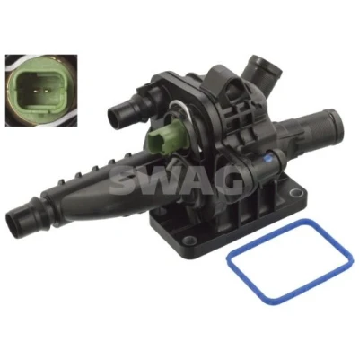 Bilde av SWAG 62 10 6066 termostat 83 med tetning sensor, PEUGEOT: 508 I Sedan, SW, 3008 I, CITROËN: Berlingo II Van