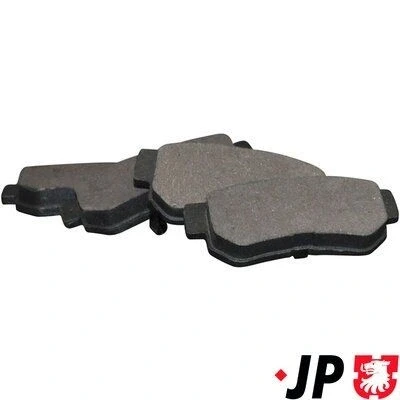 Bilde av JP GROUP 3563700110 Bremseklosser bakaksel med akustisk slitasjevarsel HYUNDAI: Tucson, Santa Fe I, Getz, KIA: Sportage II