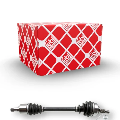 Bilde av FEBI BILSTEIN 182592 Drivaksel framaksel venstre med splint mutter PEUGEOT: 5008 I, 308 I Hatchback