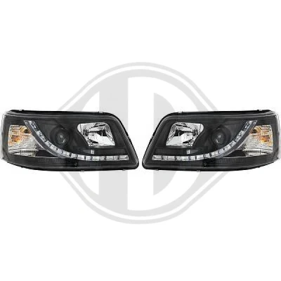 Bilde av DIEDERICHS HD Tuning 2272687 sett hovedfrontlys uten motor for høydejustering hovedlys VOLKSWAGEN: Transporter 5