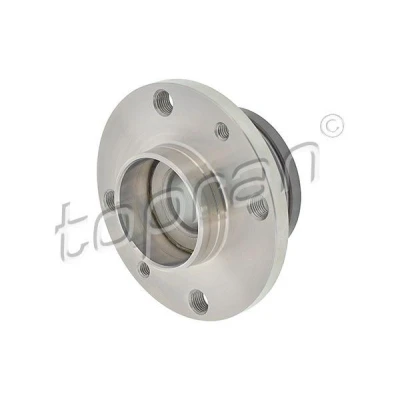 Bilde av TOPRAN 600 301 Hjulnav 4 98 Hjullager integrert i hjulnavet, med hjulturtallsensor bakaksel begge sider FIAT: Strada Pick up
