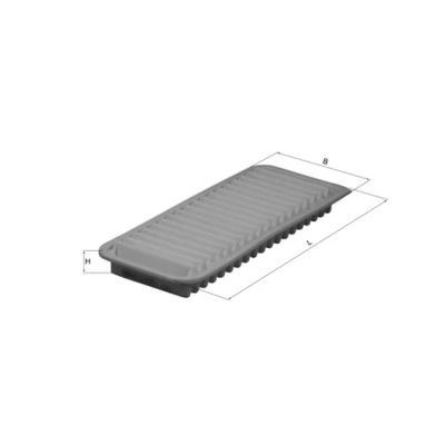 Bilde av MAHLE ORIGINAL LX 2751 Luftfilter 35,0 137 333,0, 333,0 Filterinnsats TOYOTA: iQ