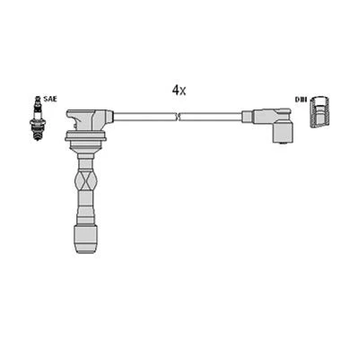 Bilde av HITACHI 134118 Pluggledninger HYUNDAI: i20 I Hatchback