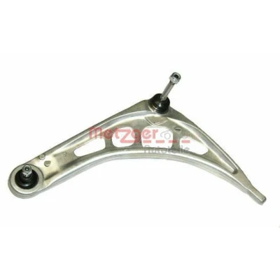 Bilde av METZGER 58023001 Bærebru KIT + med støtte / styreledd framaksel venstre, nede Casterstag Aluminium for kjøretøy uten M teknikk BMW: 3 Sedan, Touring
