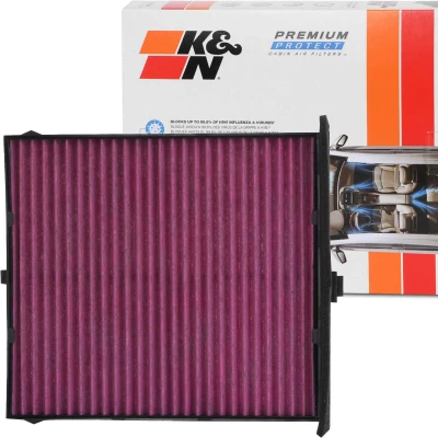 Bilde av K&amp;N Filters DVF5070 Kupéfilter Karbonfilter 232 33 kvadratisk MAZDA: CX 5 I, 6 Stasjonsvogn, 3 Hatchback