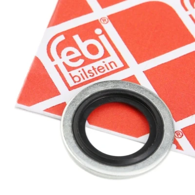 Bilde av FEBI BILSTEIN 24359 Oljepluggspackning gummi CITROËN: C5 III Stasjonsvogn, Berlingo II, C3 PEUGEOT: 106 II Hatchback, 207 Hatchback