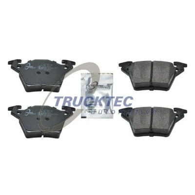 Bilde av TRUCKTEC AUTOMOTIVE 02.35.118 Bremseklosser bakaksel MERCEDES BENZ: Vito Minibuss, V Klasse, Van