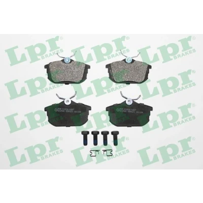Bilde av LPR 05P621 Bremseklosser med skruer MITSUBISHI: COLT 6, Carisma Sedan, Hatchback, VOLVO: S40 I, V40 Stasjonsvogn, SMART: Forfour I
