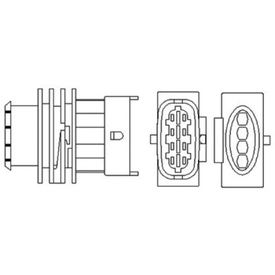Bilde av MAGNETI MARELLI 466016355086 Lambdasonde oppvarmet 4 OPEL: Astra G Caravan, Zafira A, CC
