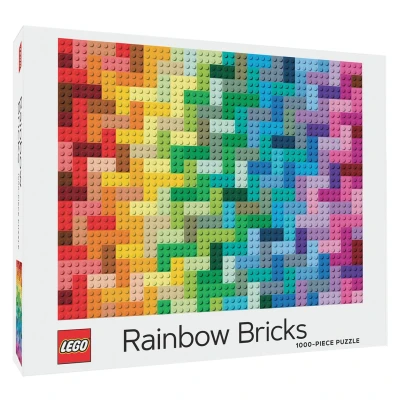Bilde av LEGO Rainbow Bricks Puslespill 1000 Brikker Barnepuslespill