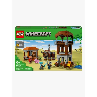 Bilde av LEGO Minecraft 21278 Røvernes utpost og olmt beist Byggesett Plast
