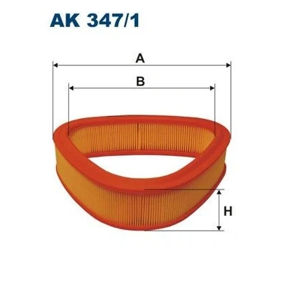 Bilde av FILTRON AK 347/1 Luftfilter 65 254 Filterinnsats