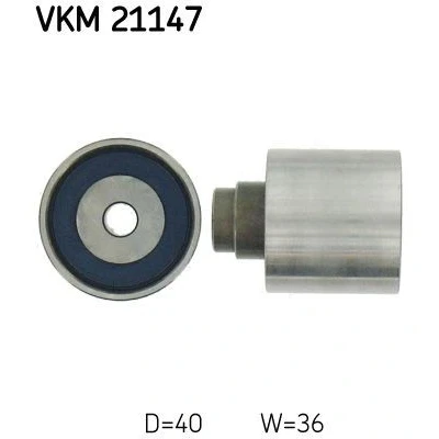 Bilde av SKF VKM 21147 Styrerulle kilerem tannrem AUDI: A4 B7 Avant, A6 C6 A3 Sportback, VOLKSWAGEN: Multivan 5 (7HM, Touran I, Caddy 3