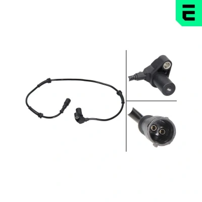 Bilde av OPTIMAL 06 S067 ABS sensor passiv 695 ekskl. slitasjevarselkontakt VOLKSWAGEN: Transporter 4 Bus,