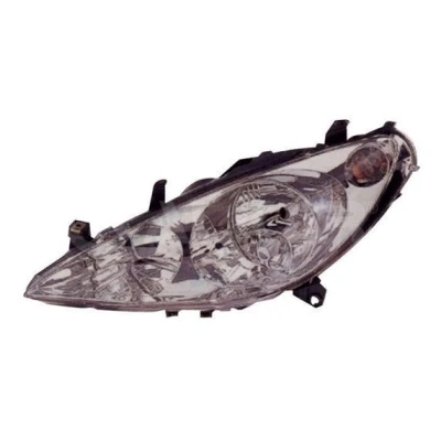 Bilde av ABAKUS 550 1128L LDEMF Frontlykter venstre H1, H7 med tåkelykt motor for høydejustering hovedlys P14.5s, PX26d PEUGEOT: 307 Stasjonsvogn, CC