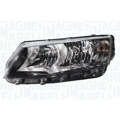 Bilde av MAGNETI MARELLI 711307024254 Frontlykter venstre H7, PWY24W, H15 Halogen for høyrekjøring uten lyspære, med motor høydejustering hovedlys