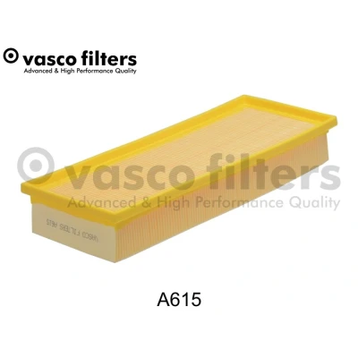 Bilde av DAVID VASCO A615 Luftfilter 57mm 150mm 370mm firkantet Filterinnsats FORD: MONDEO 2