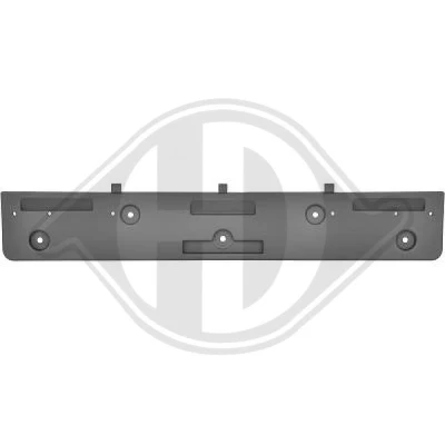 Bilde av Nummerskilt holder, Foran bmw 7 [f01, f02, f03, f04] OE 51117187366