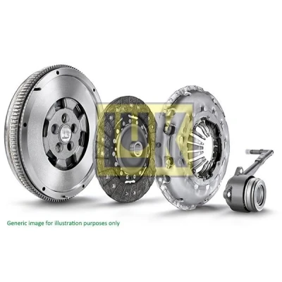 Bilde av LuK 600 0378 00 Clutch med sentral utkobling svinghjul, skruesett NISSAN: Qashqai / Qashqai+2 I, 2