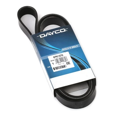 Bilde av DAYCO 6PK1670 Kileribberem 1670,0 6 FORD: Transit Mk6 Van, Flatvogn lastebil/Chassis, TOYOTA: Corolla IX Station Wagon
