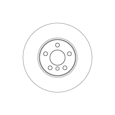 Bilde av TRW Bremseskive BMW: 3 Touring, Sedan 307mm 24mm 5 112mm ventilert spraylakkert DF6834S 34106877212,34106879287,34106880060,34106890789,6877212