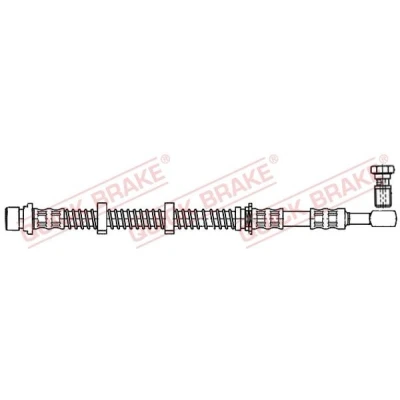 Bilde av Bremseslange, Framaksel høyre, venstre, land rover freelander i, soft top SHB000580, SHB000581, SHB000590, SHB00