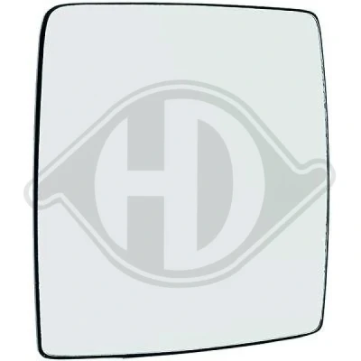 Bilde av DIEDERICHS 1813229 Speilglass venstre OPEL: Combo C Varebil / Stasjonsvogn