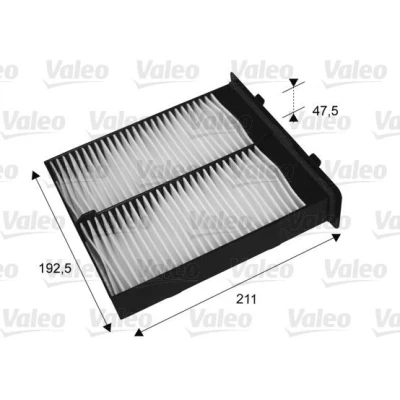Bilde av VALEO CLIMFILTER COMFORT 715652 Kupéfilter Partikkelfilter 175 202 48 SUZUKI: SX4 I Hatchback