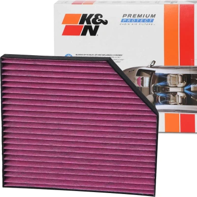 Bilde av K&amp;N Filters DVF5017 Kupéfilter Karbonfilter 279 35 kvadratisk AUDI: A4 B8 Avant, Allroad, Q5, PORSCHE: Macan