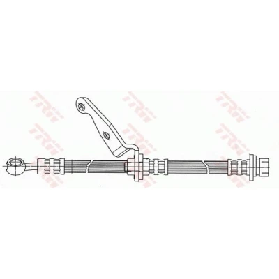 Bilde av TRW PHD507 Bremseslange 455 M10x1 HONDA: CR V 1