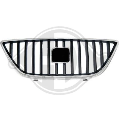 Bilde av DIEDERICHS Priority Parts 7426040 Radiatorgitter krom/sort