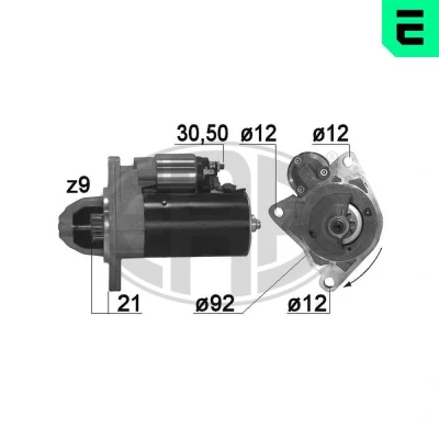 Bilde av Starter, land rover,mercedes benz, NAD 500210