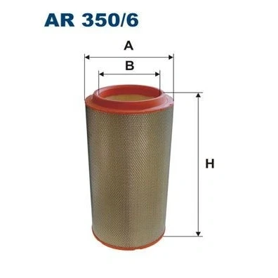 Bilde av FILTRON AR 350/6 Luftfilter 594 298 Filterinnsats