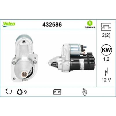 Bilde av VALEO NEW ORIGINAL PART 432586 Starter 12 1,2 10