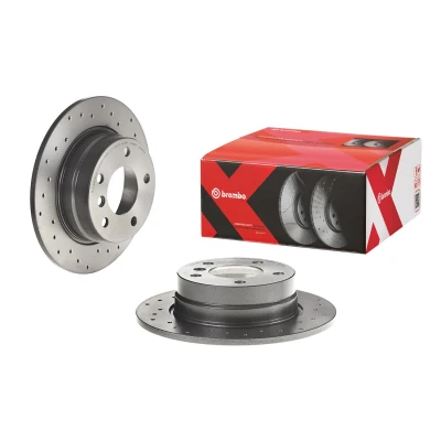 Bilde av BREMBO XTRA LINE 08.9787.1X Bremseskiver 280 10 5 hullet, fullt ut belagt høy karbon med skruer BMW: 1 Hatchback