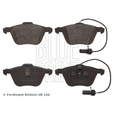 Bilde av BLUE PRINT ADV184267 Bremseklosser framaksel inkl. slitasjevarselkontakt VOLKSWAGEN: Transporter 4 Bus, 4, Sharan I, SEAT: Alhambra I