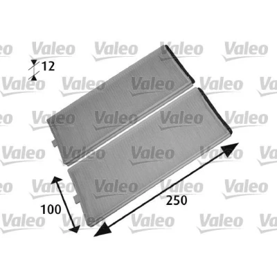 Bilde av VALEO CLIMFILTER COMFORT 715525 Kupéfilter Partikkelfilter 254, 254 HYUNDAI: Getz