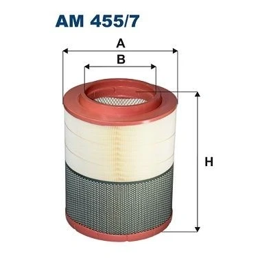 Bilde av FILTRON AM 455/7 Luftfilter 402 318 Filterinnsats IVECO: Stralis
