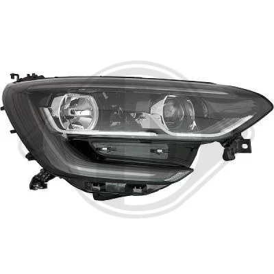 Bilde av DIEDERICHS 4467980 Frontlykter høyre LED, H7/H7 med kjørelys (LED)