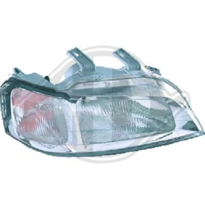 Bilde av DIEDERICHS 5206581 Frontlykter venstre H4, P21W, W5W krom