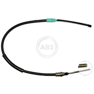 Bilde av A.B.S. K16737 Bremsekabel 824 Trommelbrems for høyre/venstre ratt PEUGEOT: 406 Stasjonsvogn, Sedan