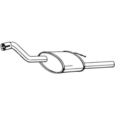 Bilde av BOSAL 154 331 Sluttlyddemper FORD: Focus Mk1 Stasjonsvogn
